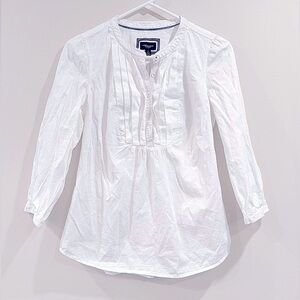 🔥American Eagle 100% Cotton Women's White Blouse🔥
